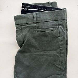 Banana Republic green slacks